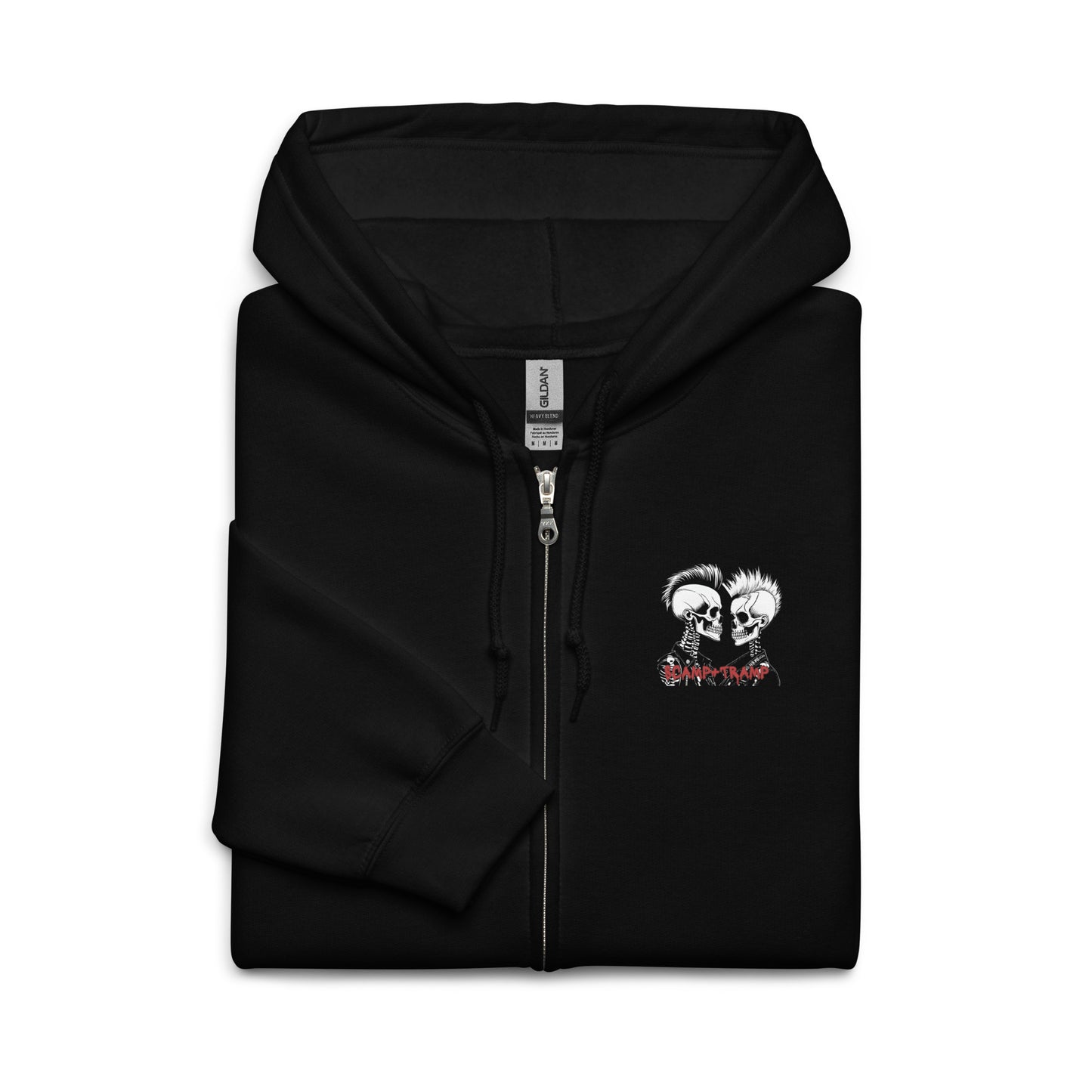 PUNK'S NOT DEAD UNISEX ZIP HOODIE