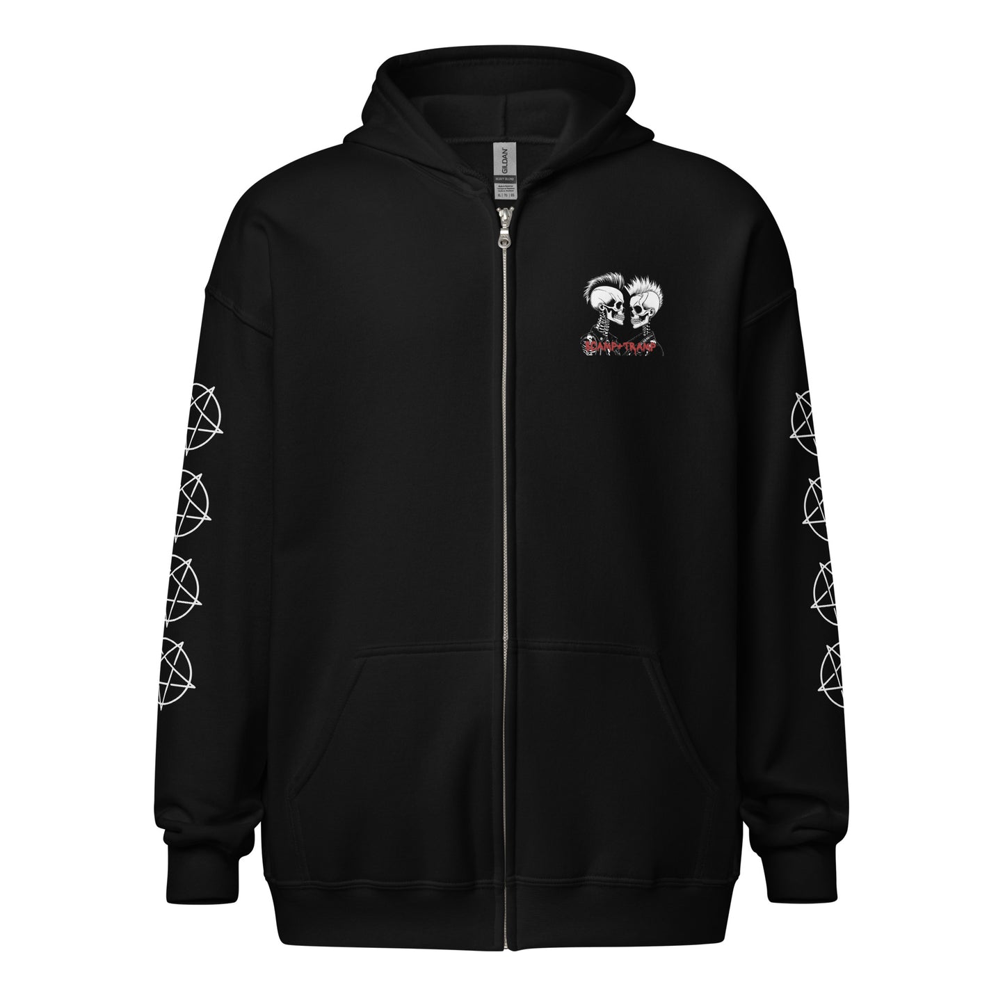 WINGED DEMON UNISEX ZIP HOODIE