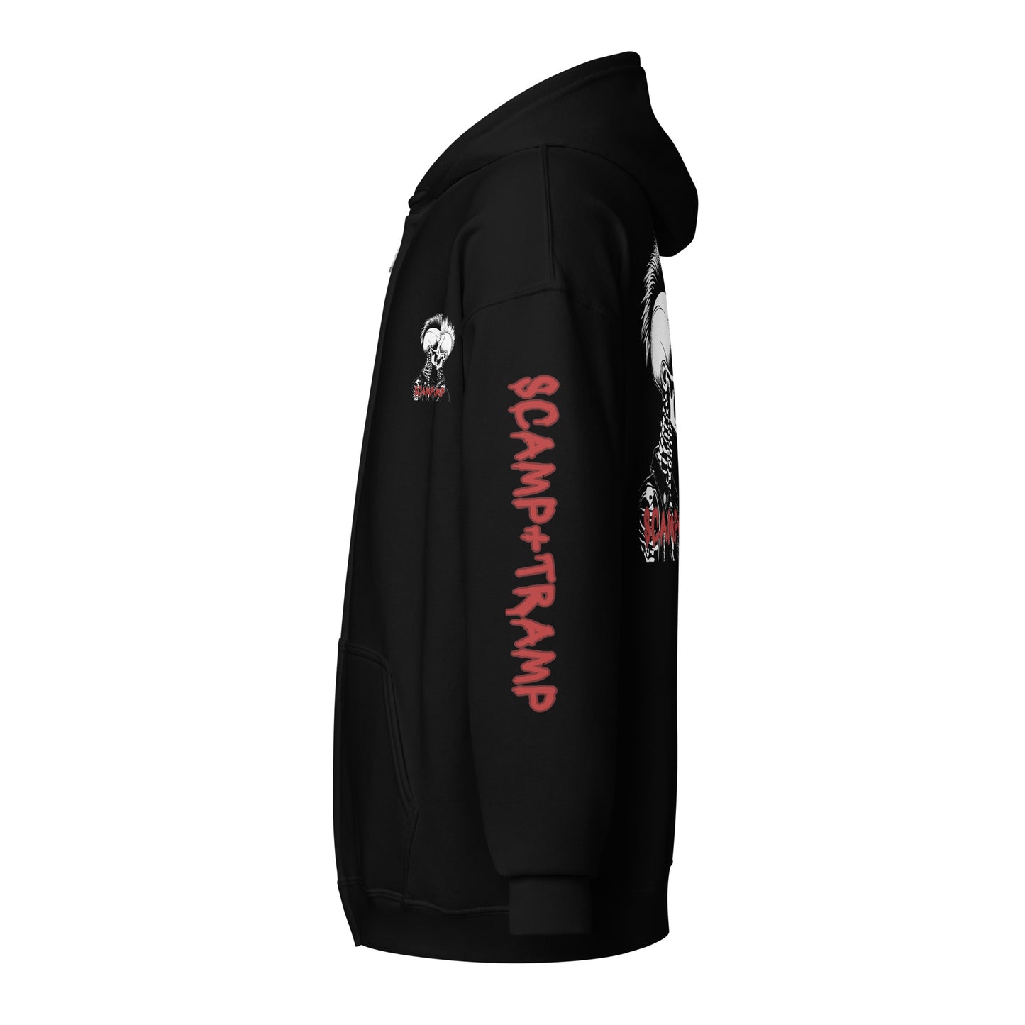 SCAMP+TRAMP ICON UNISEX ZIP HOODIE