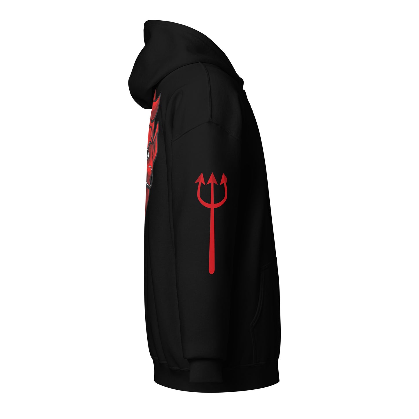 RED DEVIL UNISEX ZIP HOODIE