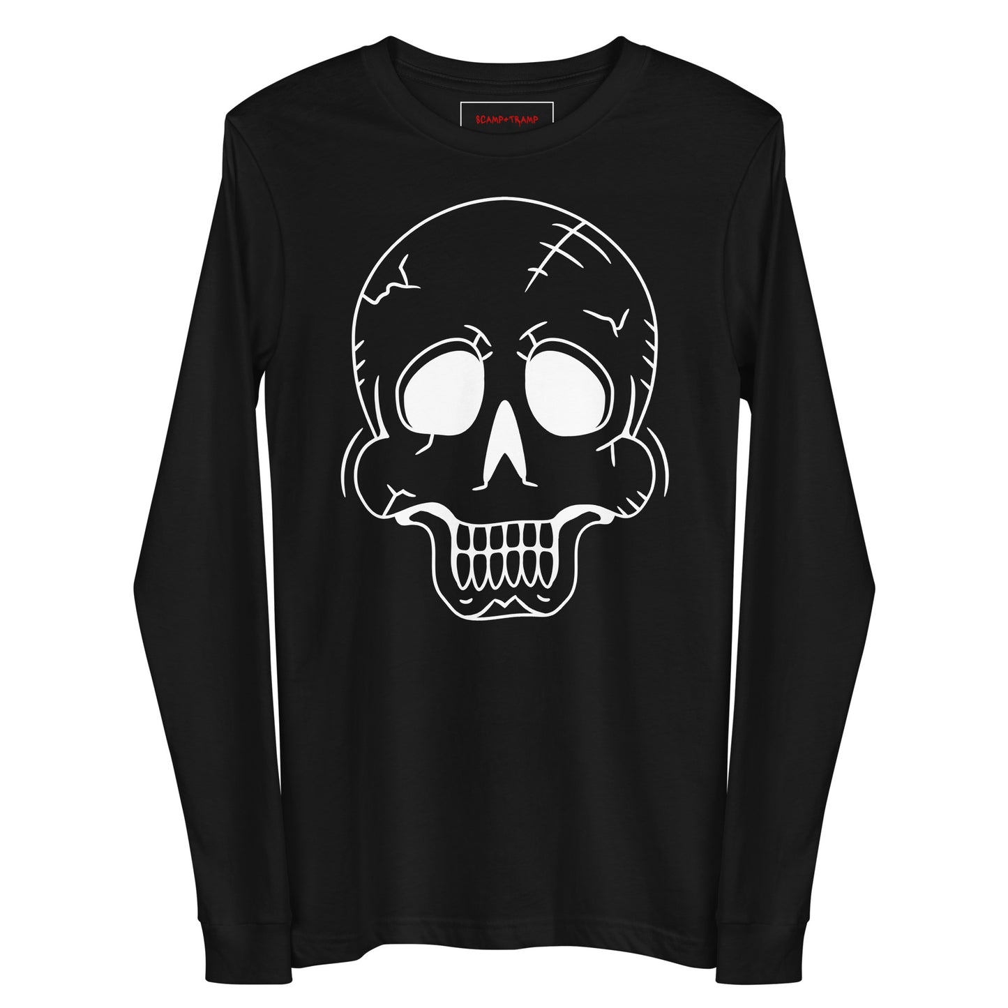 LAUGHING SKULL UNISEX LONG SLEEVE TEE