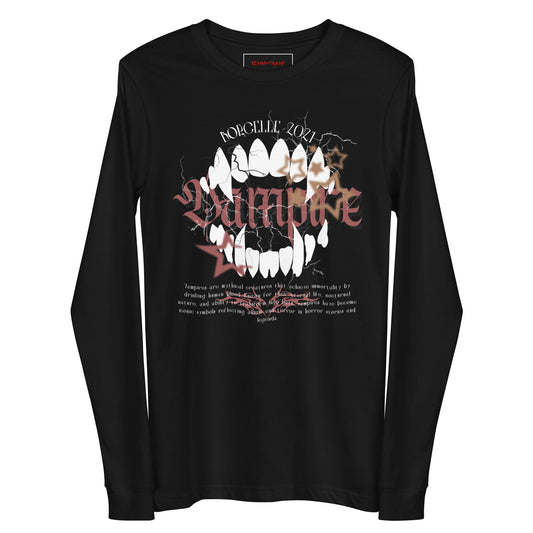 VAMPIRE BOCELLE UNISEX LONG SLEEVE TEE