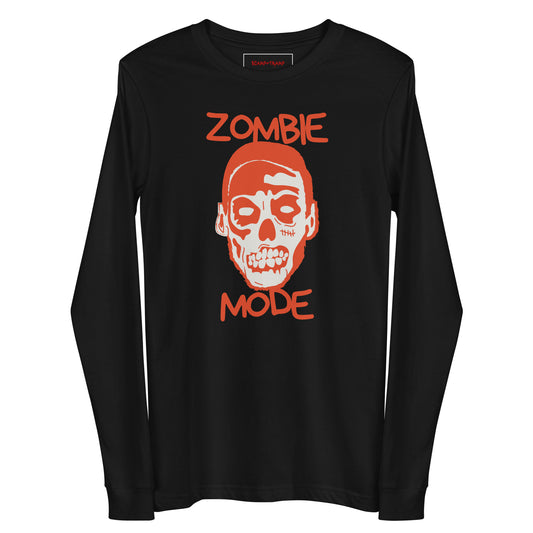 ZOMBIE MODE UNISEX LONG SLEEVE TEE