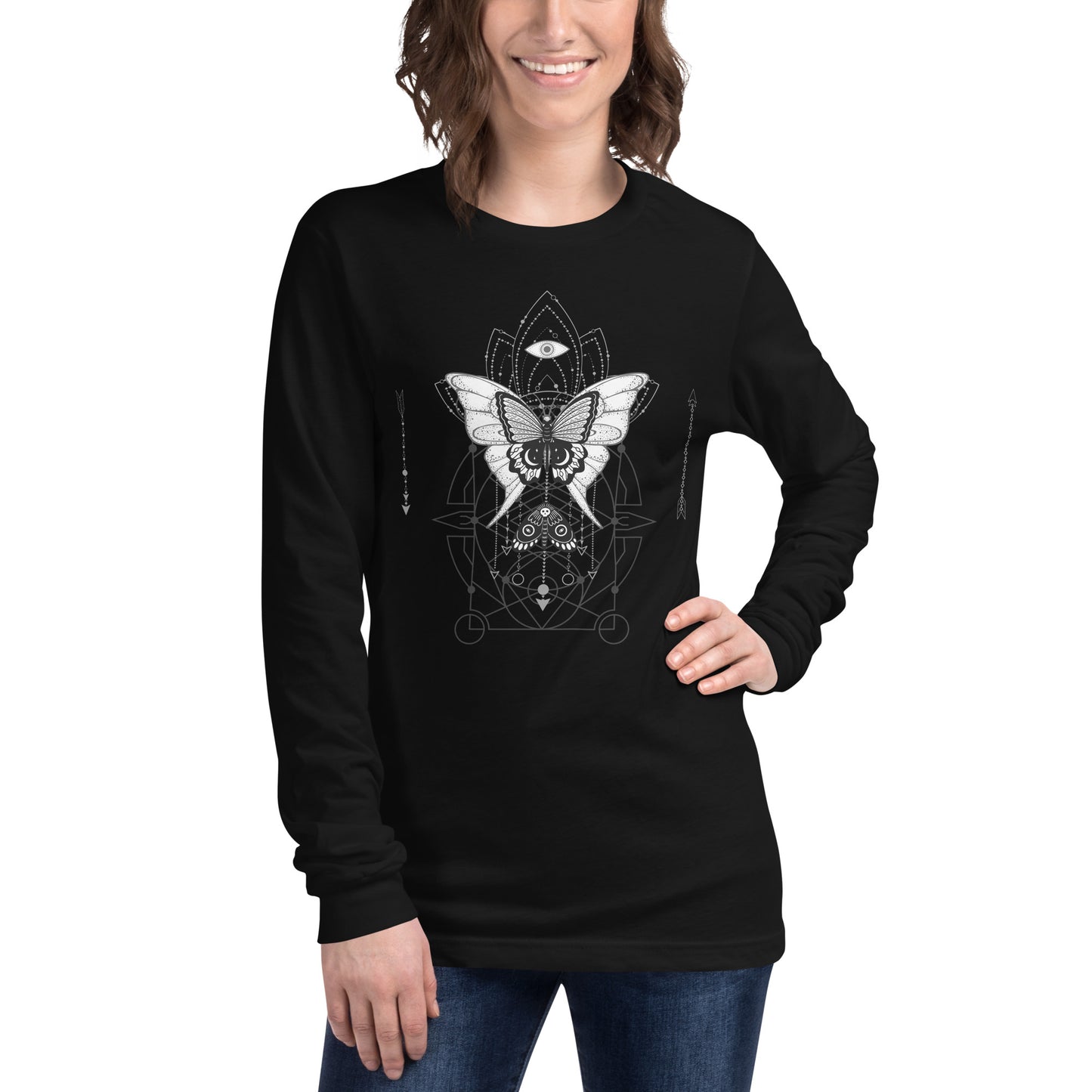 MOTH UNISEX LONG SLEEVE TEE