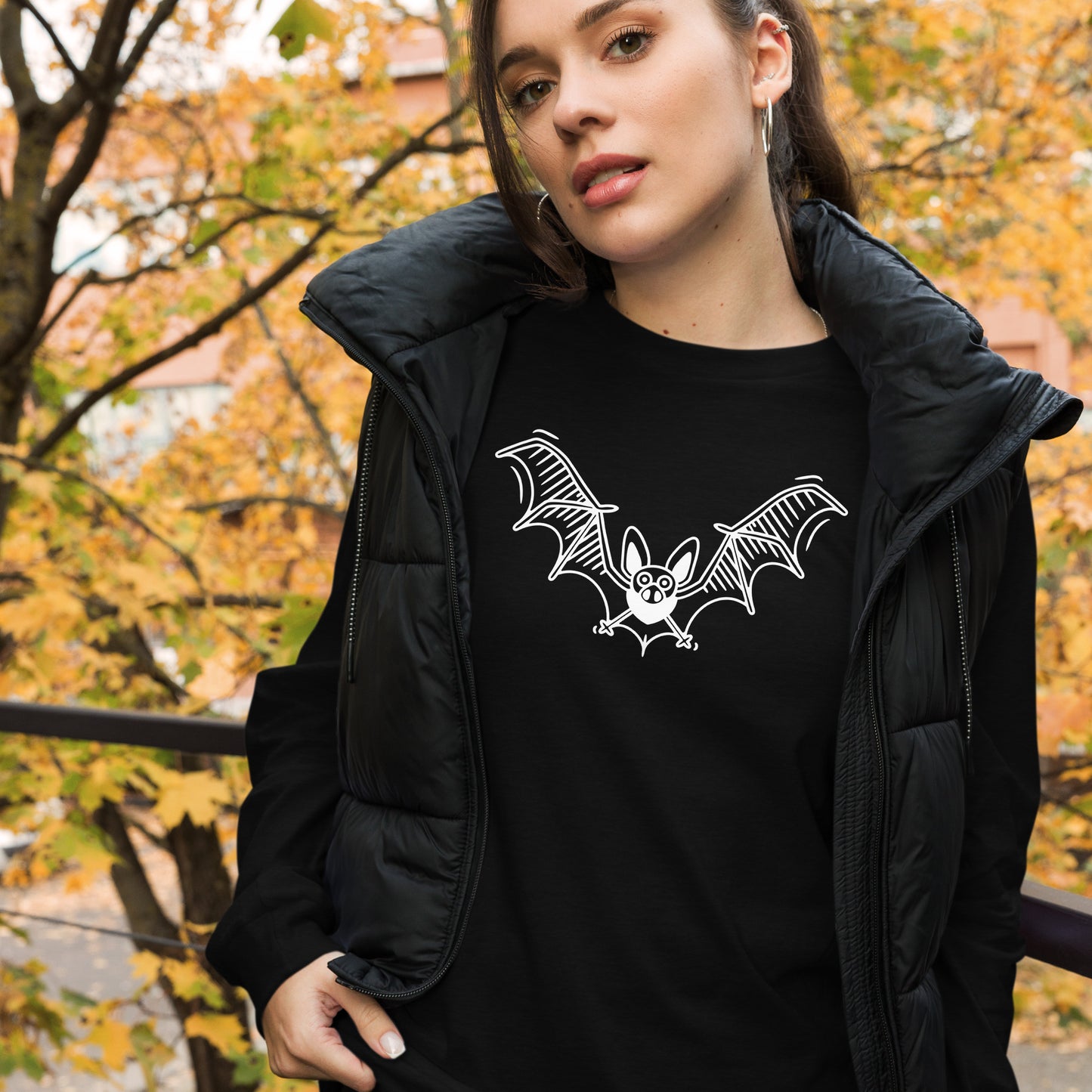 BAT UNISEX LONG SLEEVE TEE