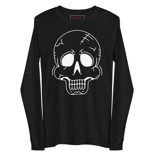 LAUGHING SKULL UNISEX LONG SLEEVE TEE