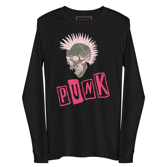 PUNK IS PINK UNISEX LONG SLEEVE TEE