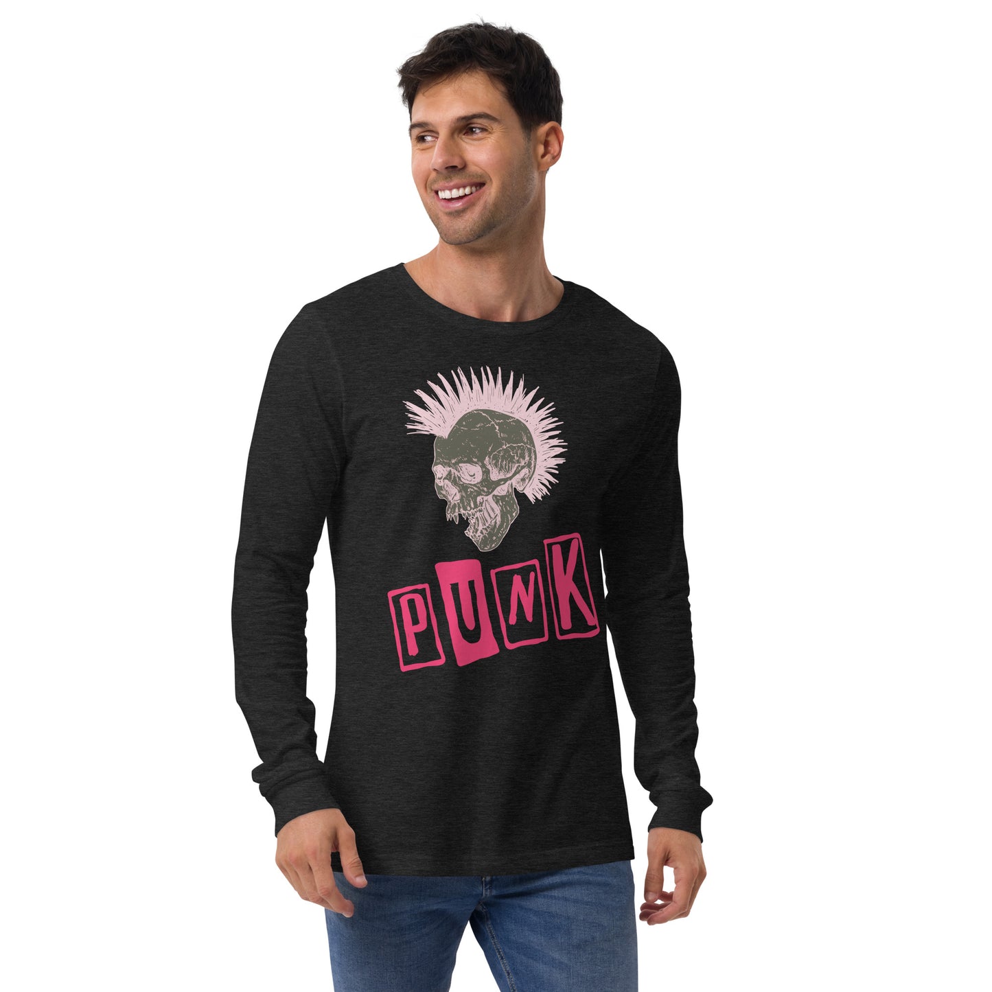 PUNK IS PINK UNISEX LONG SLEEVE TEE