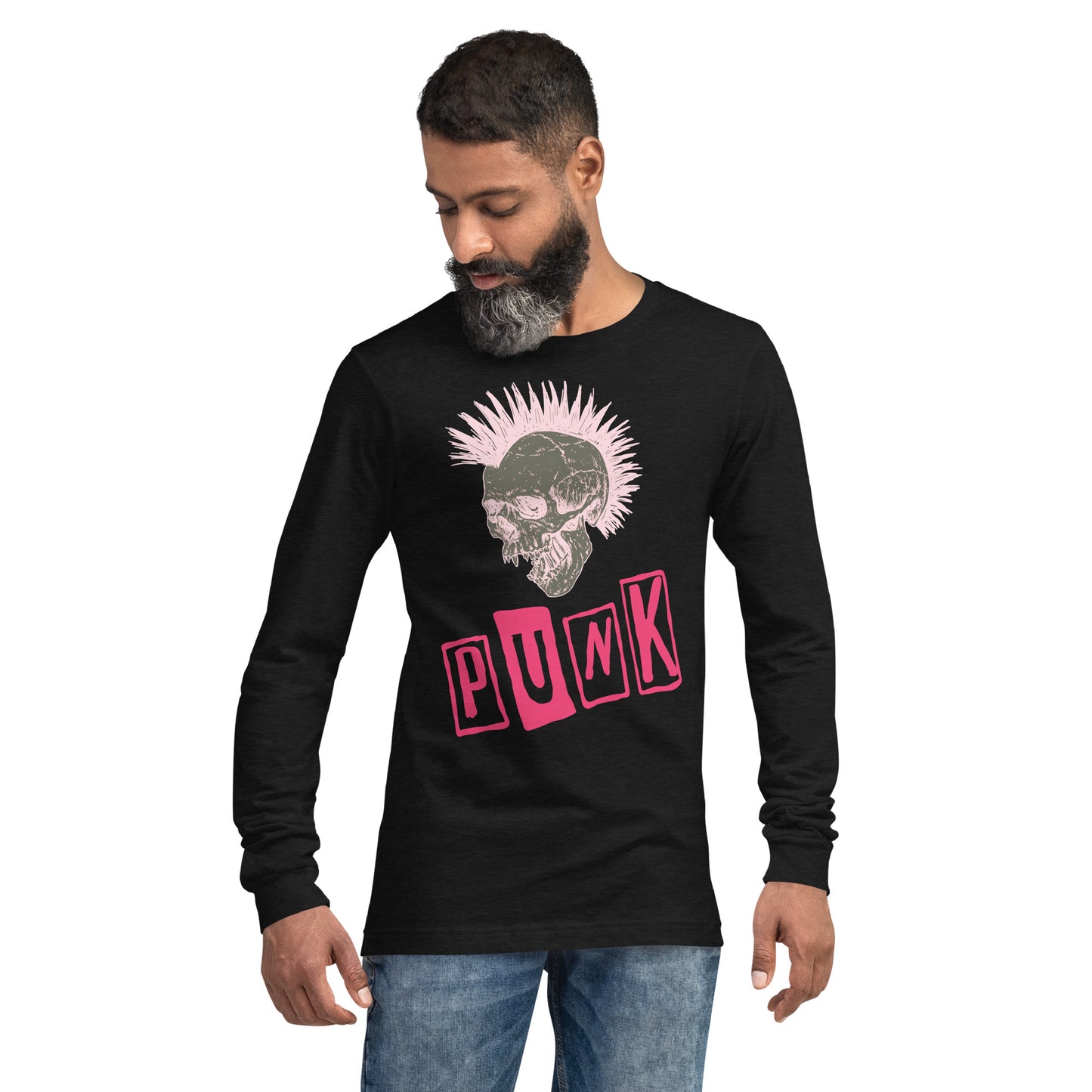 PUNK IS PINK UNISEX LONG SLEEVE TEE