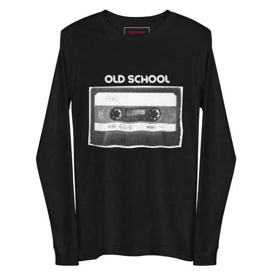 OLD SCHOOL LONG SLEEVE TEE