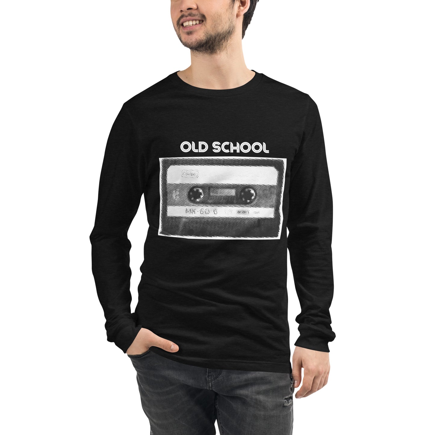 OLD SCHOOL LONG SLEEVE TEE