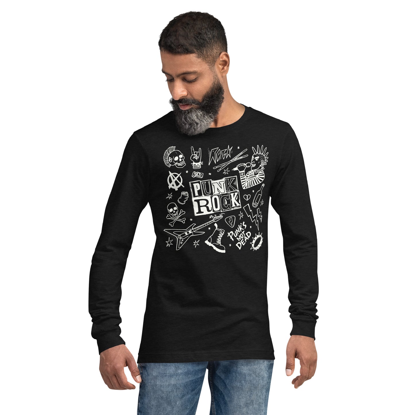 PUNK'S NOT DEAD UNISEX LONG SLEEVE TEE