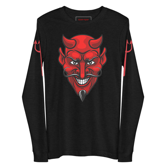 RED DEVIL UNISEX LONG SLEEVE TEE