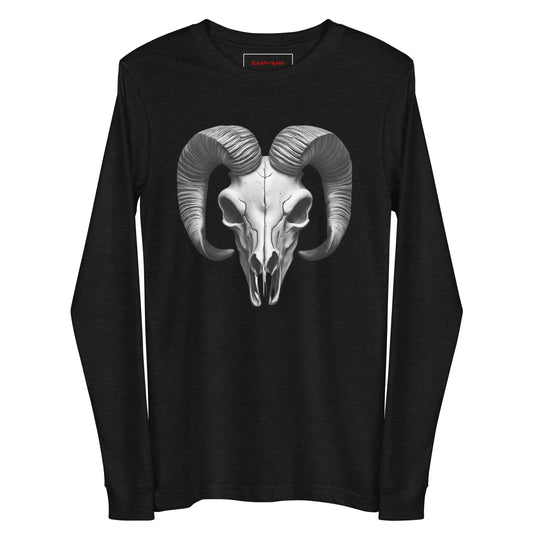 RAM SKULL UNISEX LONG SLEEVE TEE