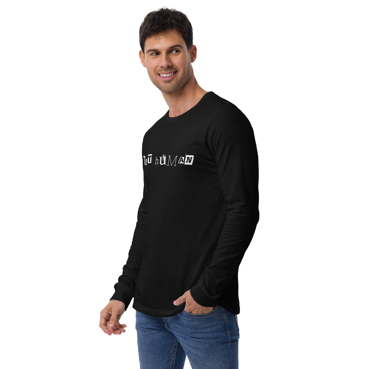 NOT HUMAN UNISEX LONG SLEEVE TEE