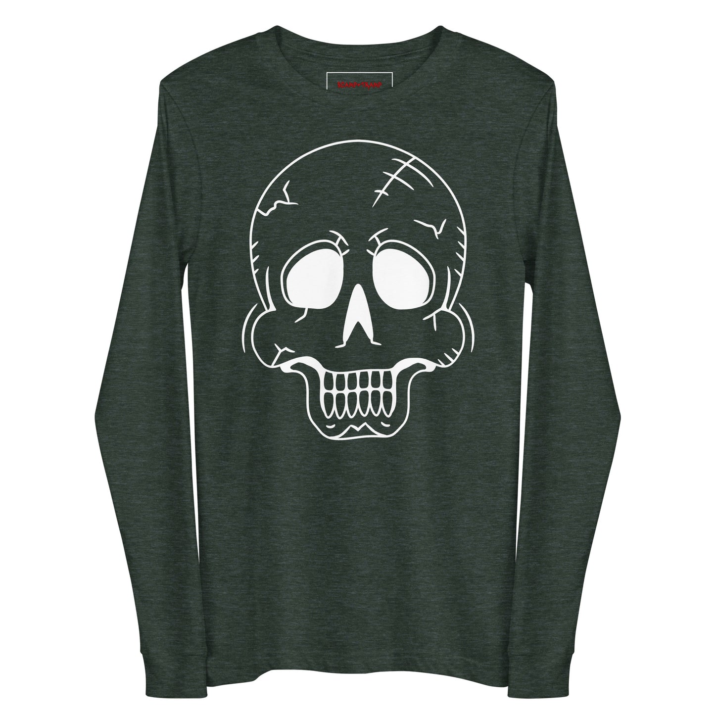 LAUGHING SKULL UNISEX LONG SLEEVE TEE