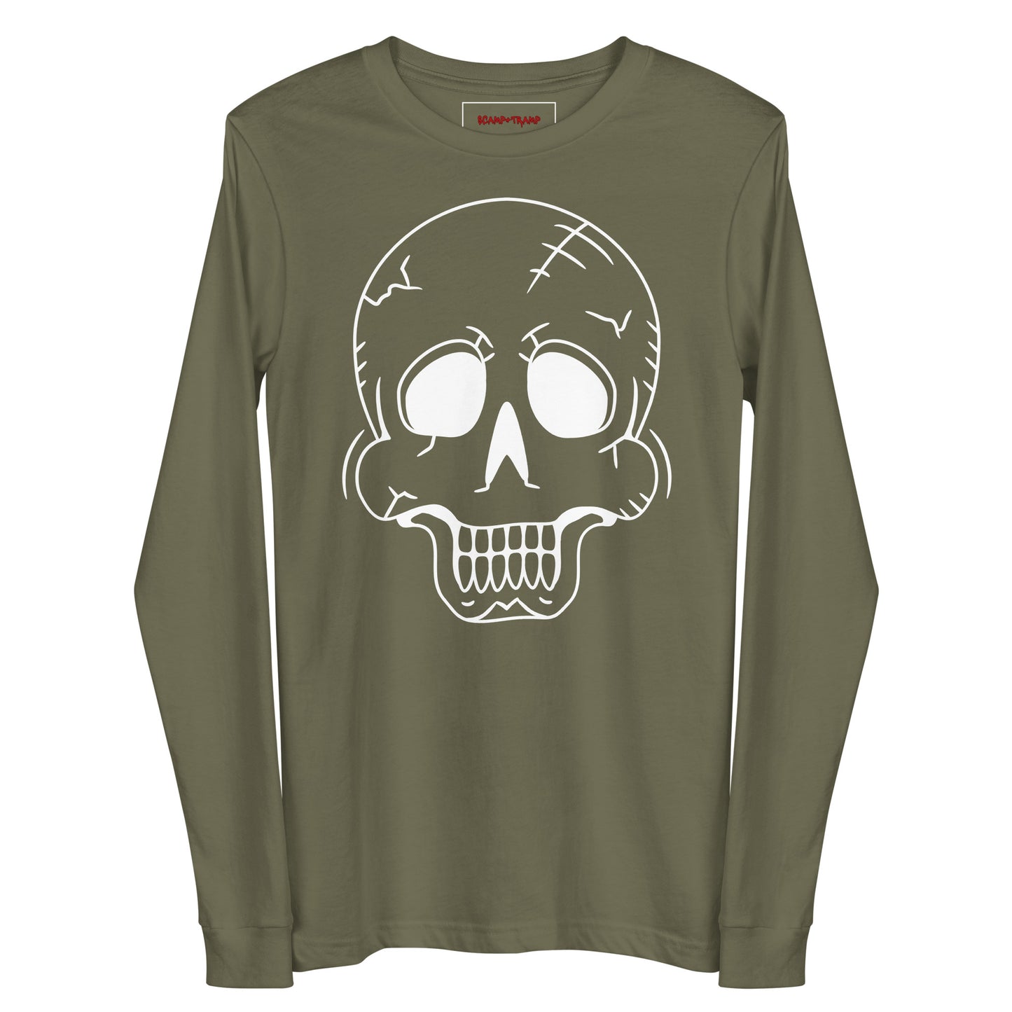 LAUGHING SKULL UNISEX LONG SLEEVE TEE