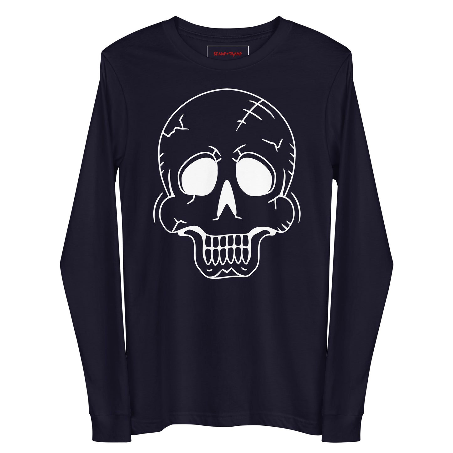 LAUGHING SKULL UNISEX LONG SLEEVE TEE