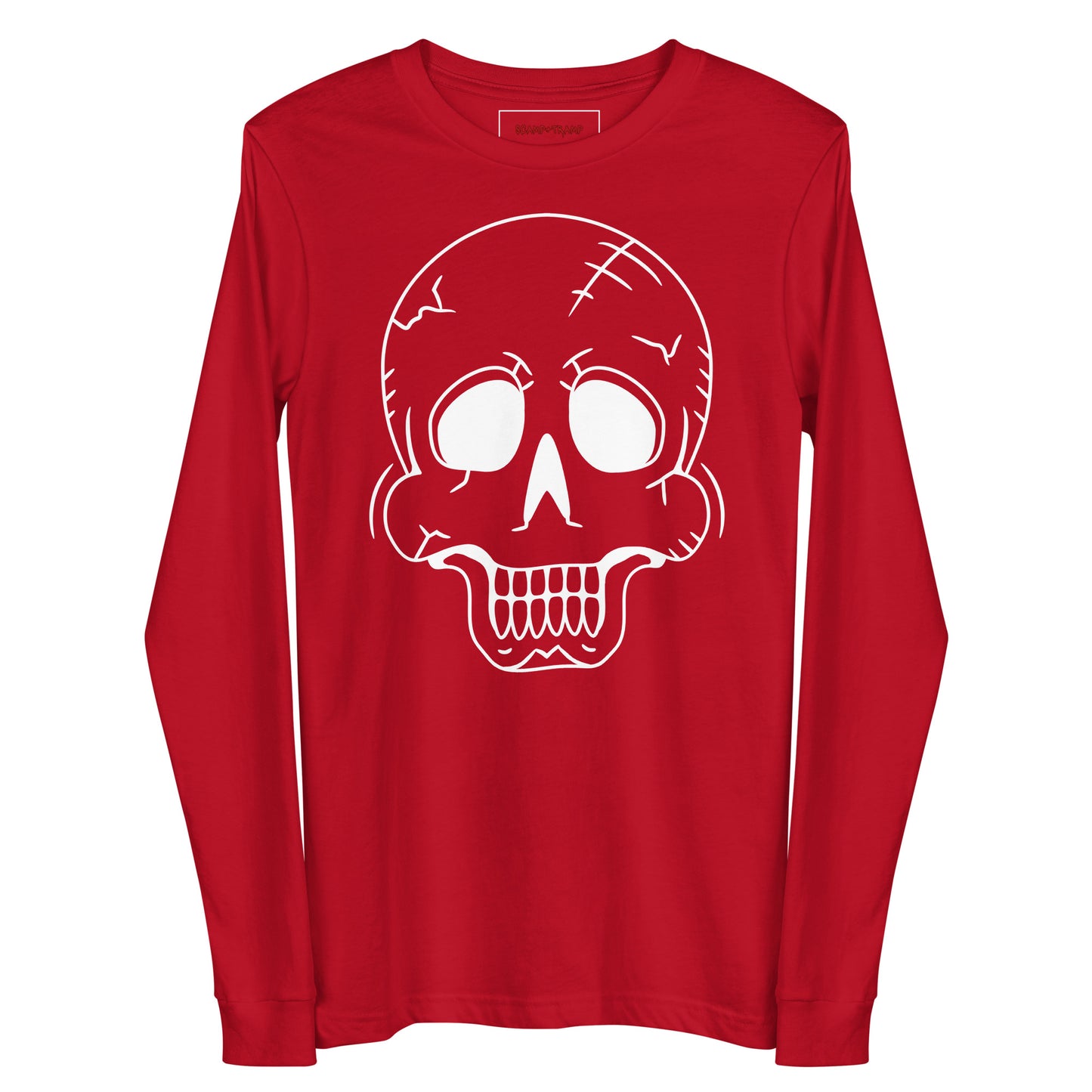LAUGHING SKULL UNISEX LONG SLEEVE TEE