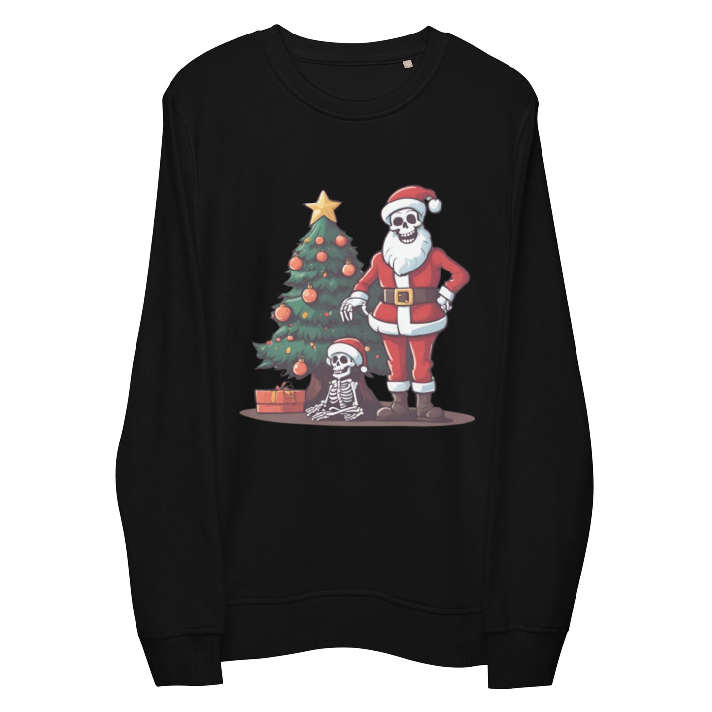 SANTA TREE UGLY CHRISTMAS SWEATSHIRT