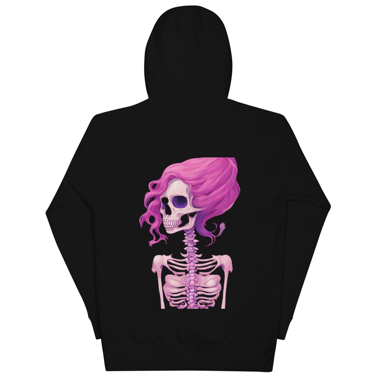 BENNET'S PINK SKELETON HOODIE