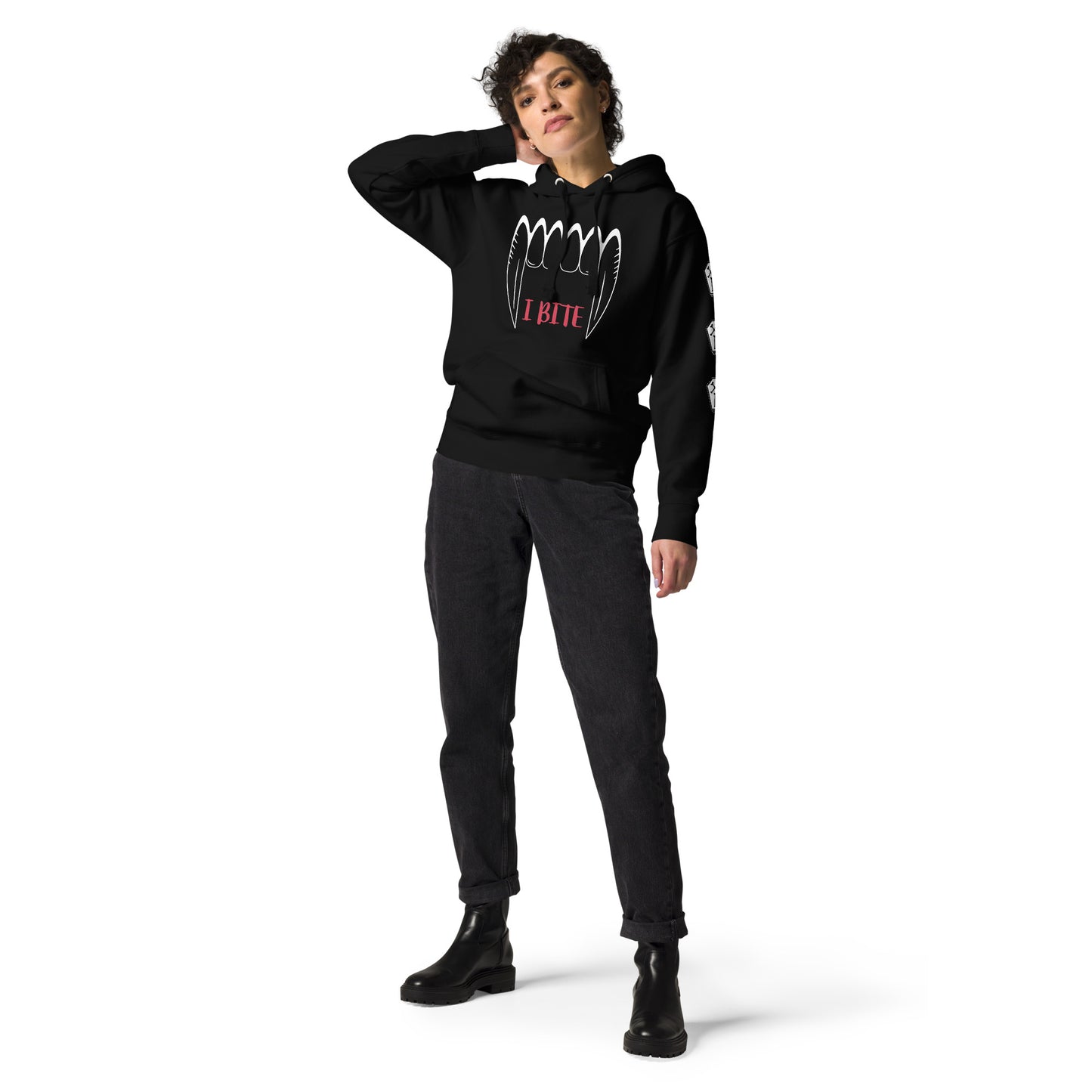 I BITE UNISEX HOODIE