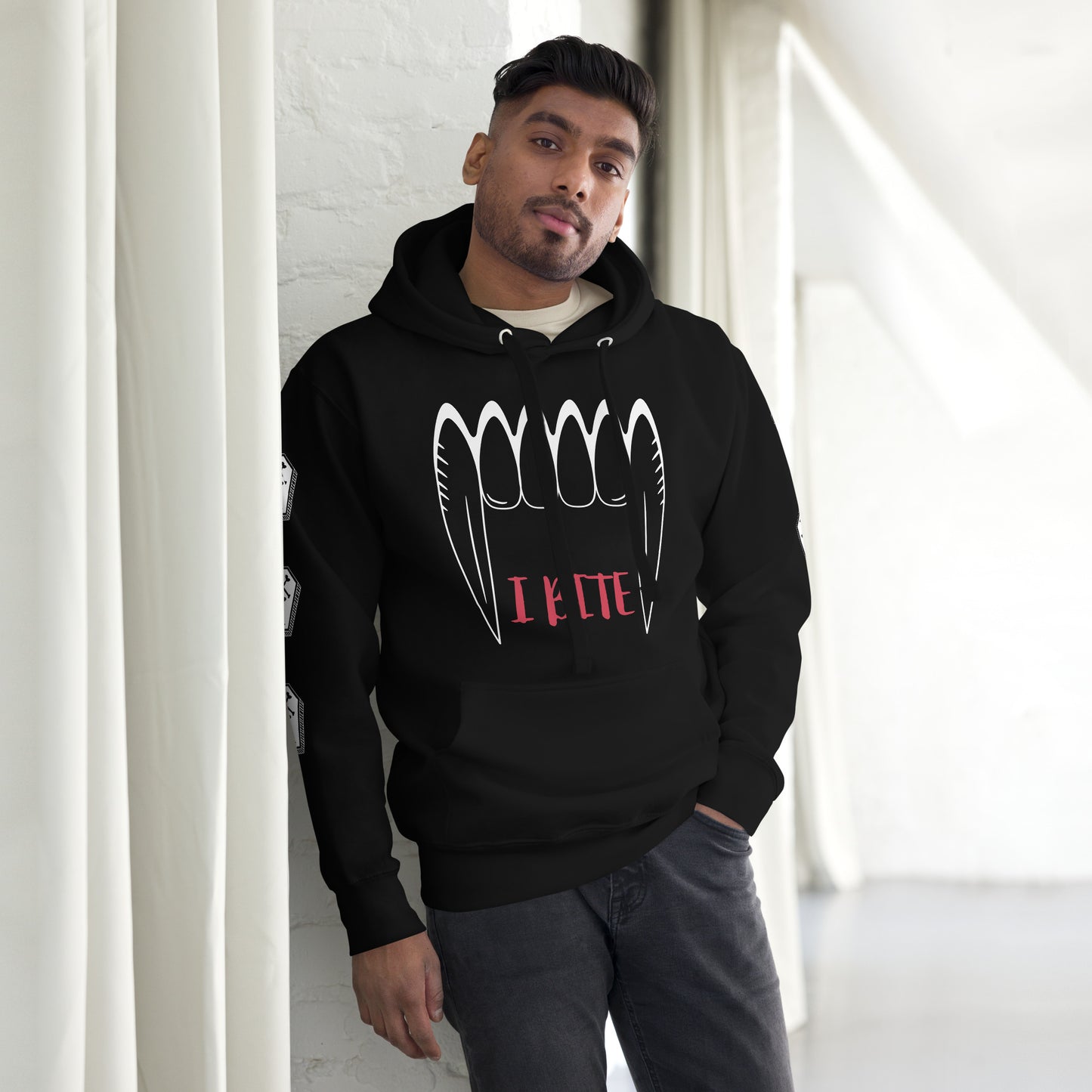 I BITE UNISEX HOODIE