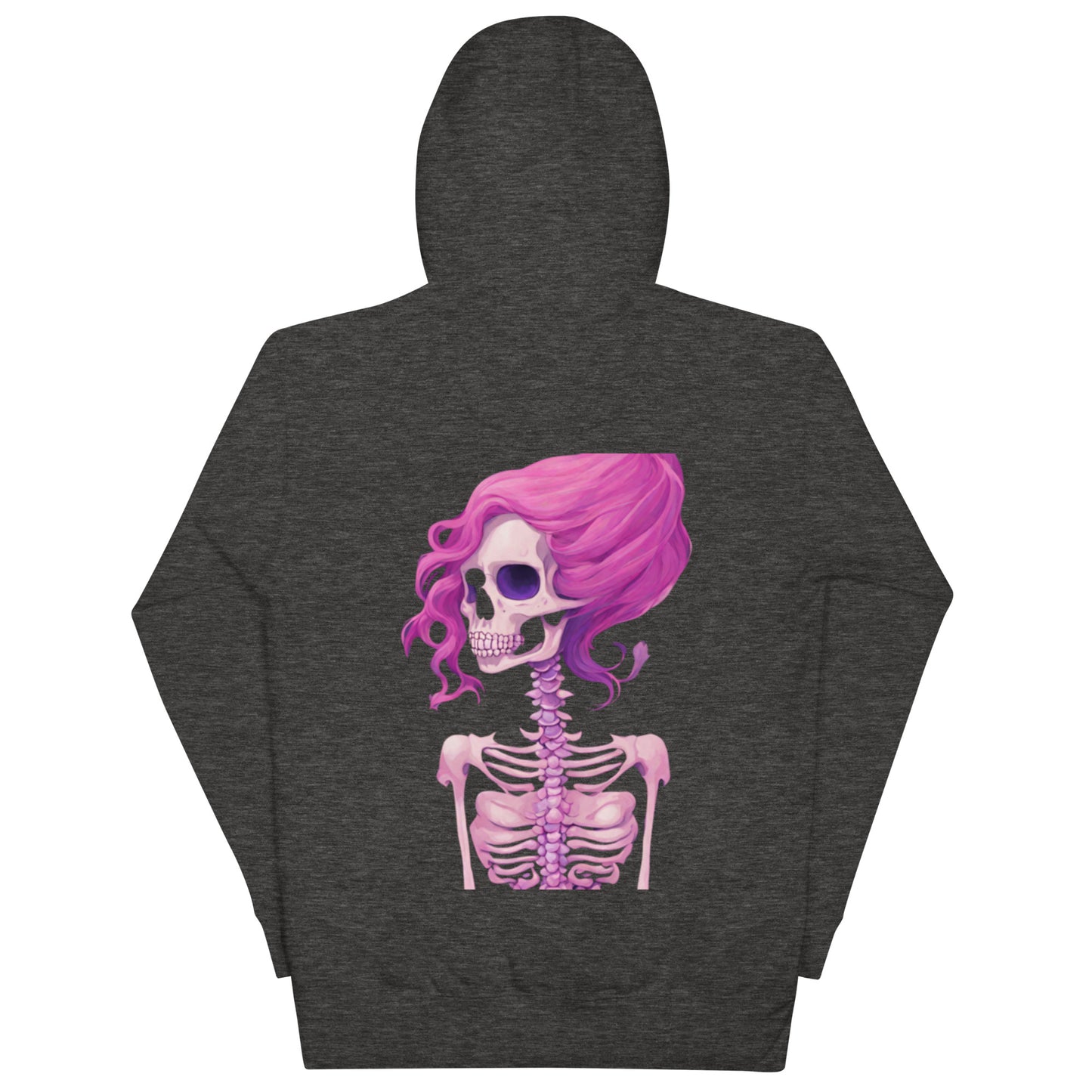BENNET'S PINK SKELETON HOODIE