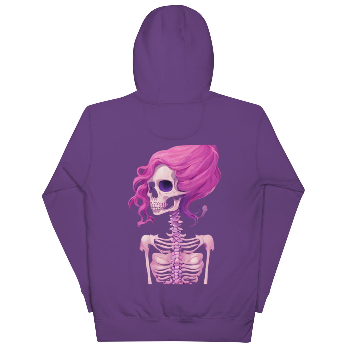 BENNET'S PINK SKELETON HOODIE