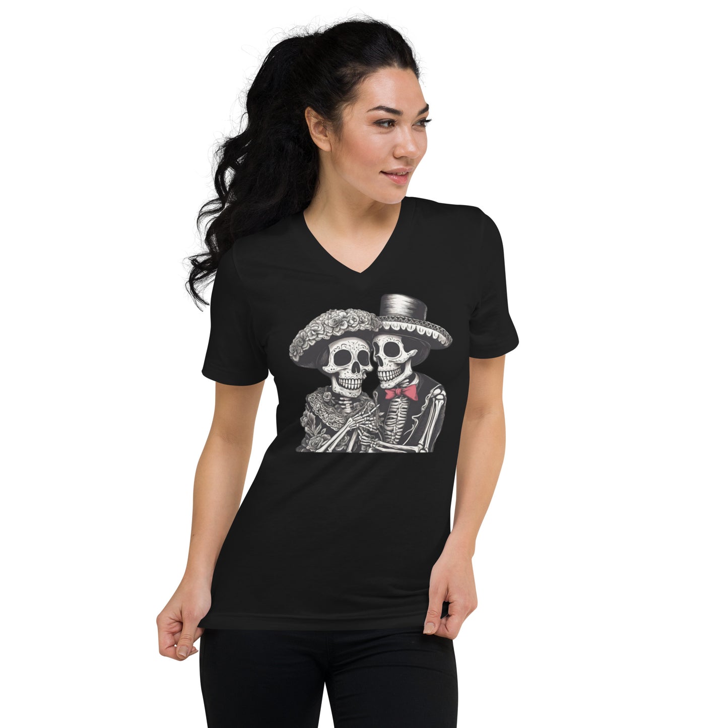 LOVE YOU TO DEATH V-NECK TEE