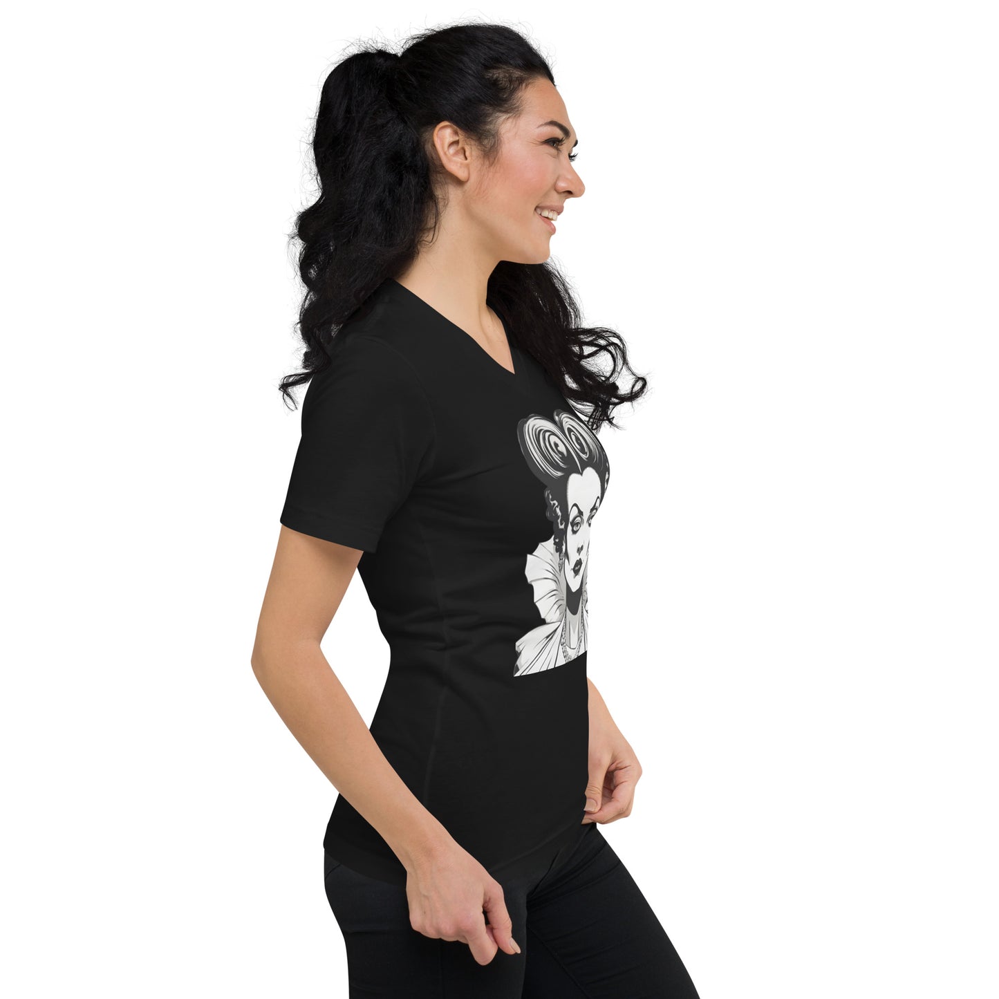 MARLENA SHORT SLEEVE V-NECK TEE