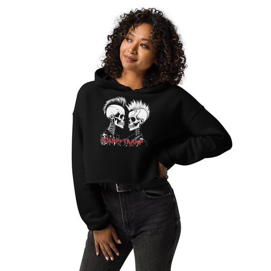 WOMEN'S SCAMP+TRAMP ICON CROP HOODIE