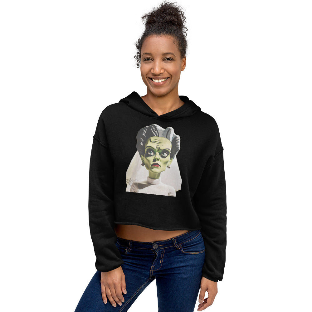 BRIDE OF FRANK CROP HOODIE