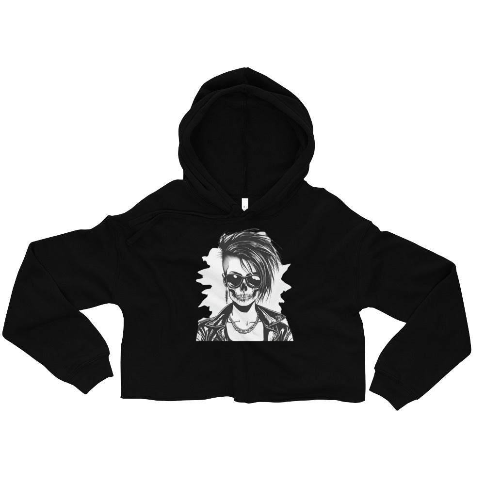 FUTURE TRAMP CROP HOODIE