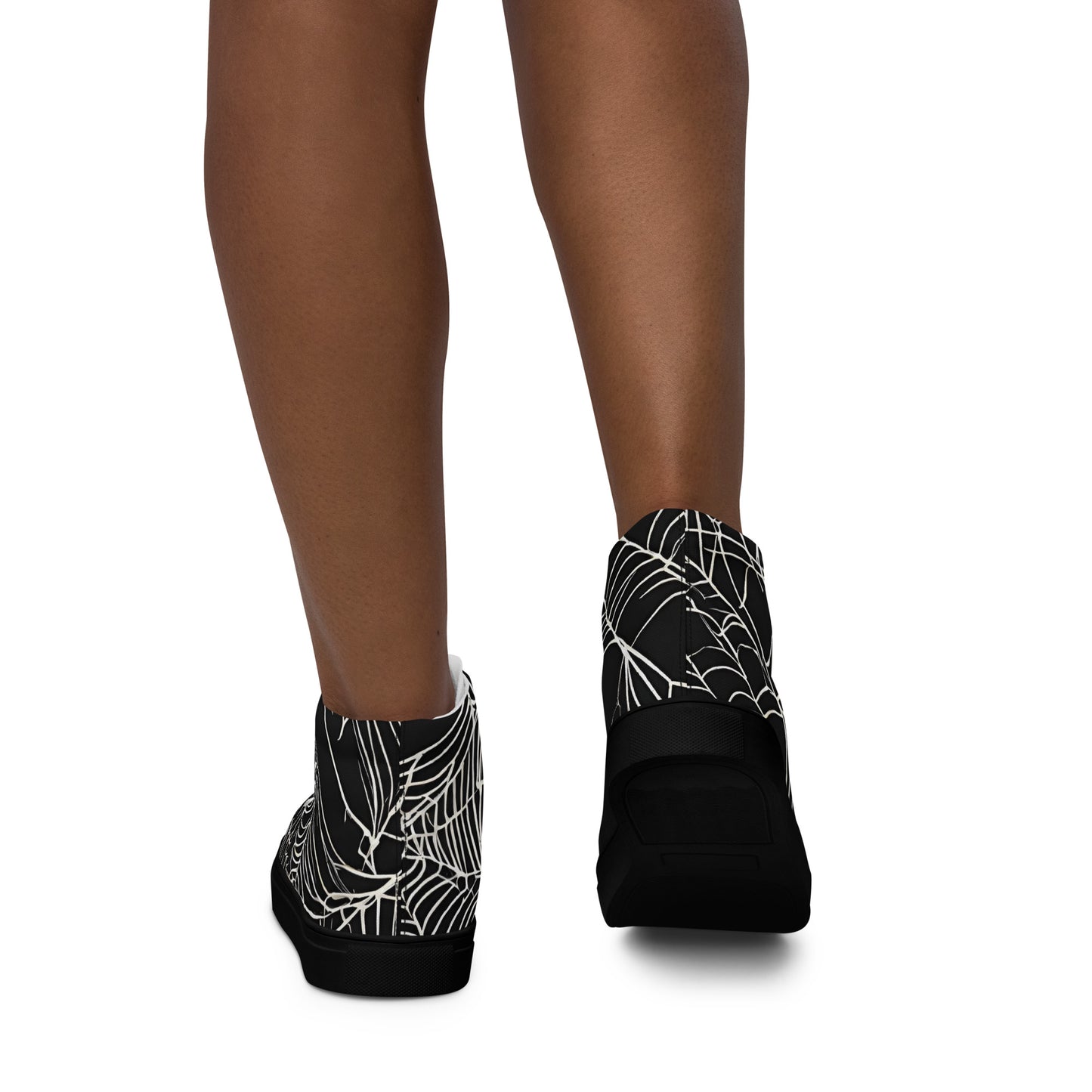 WOMEN'S WEB OF LIES HIGH TOP CANVAS SHOES