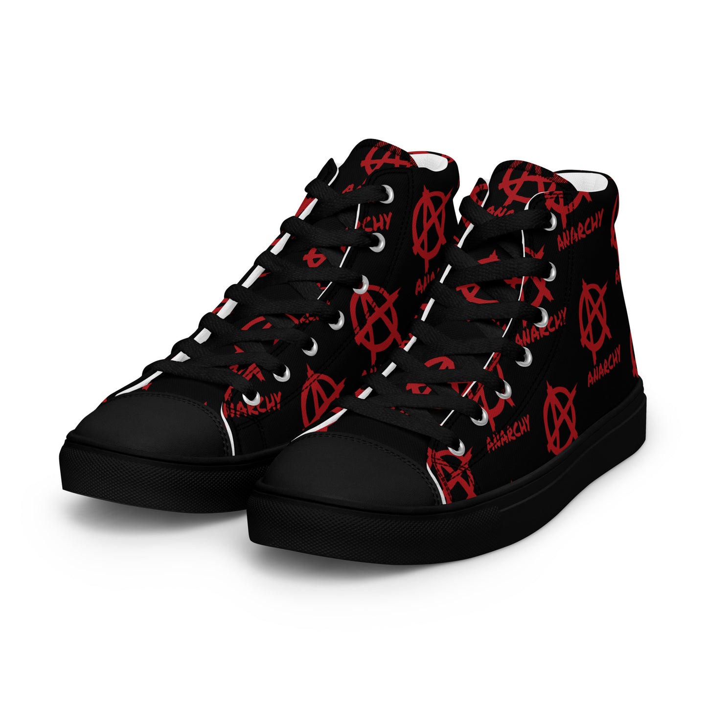WOMEN'S ANARCHY HIGH TOP CANVAS SHOES