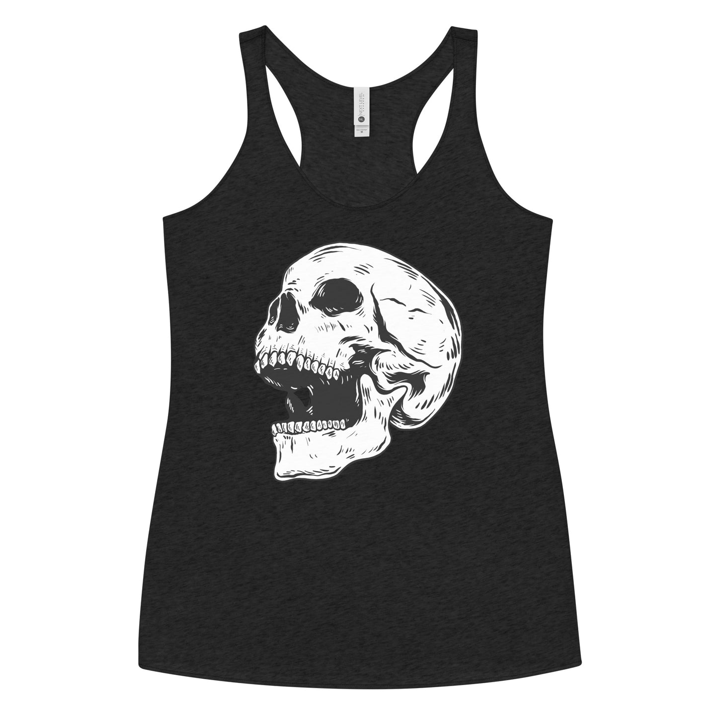 SCREAMING SKULL WOMEN'S RACERBACK TANK