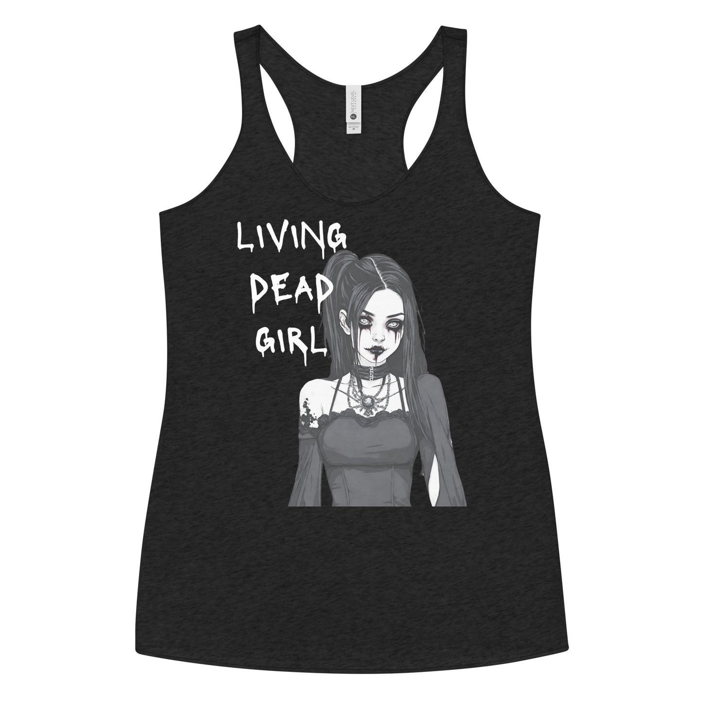 LIVING DEAD GIRL WOMEN'S RACERBACK TANK