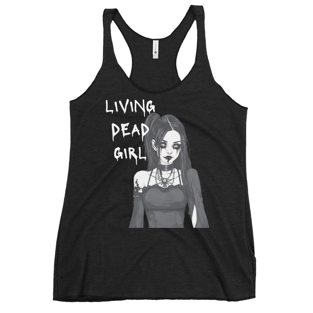 LIVING DEAD GIRL WOMEN'S RACERBACK TANK