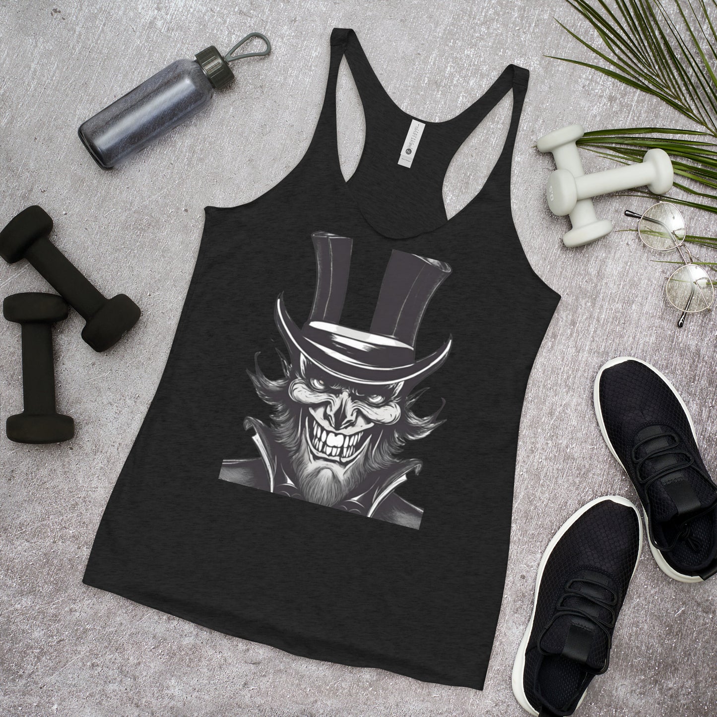 EVIL GRIN WOMEN'S RACERBACK TANK