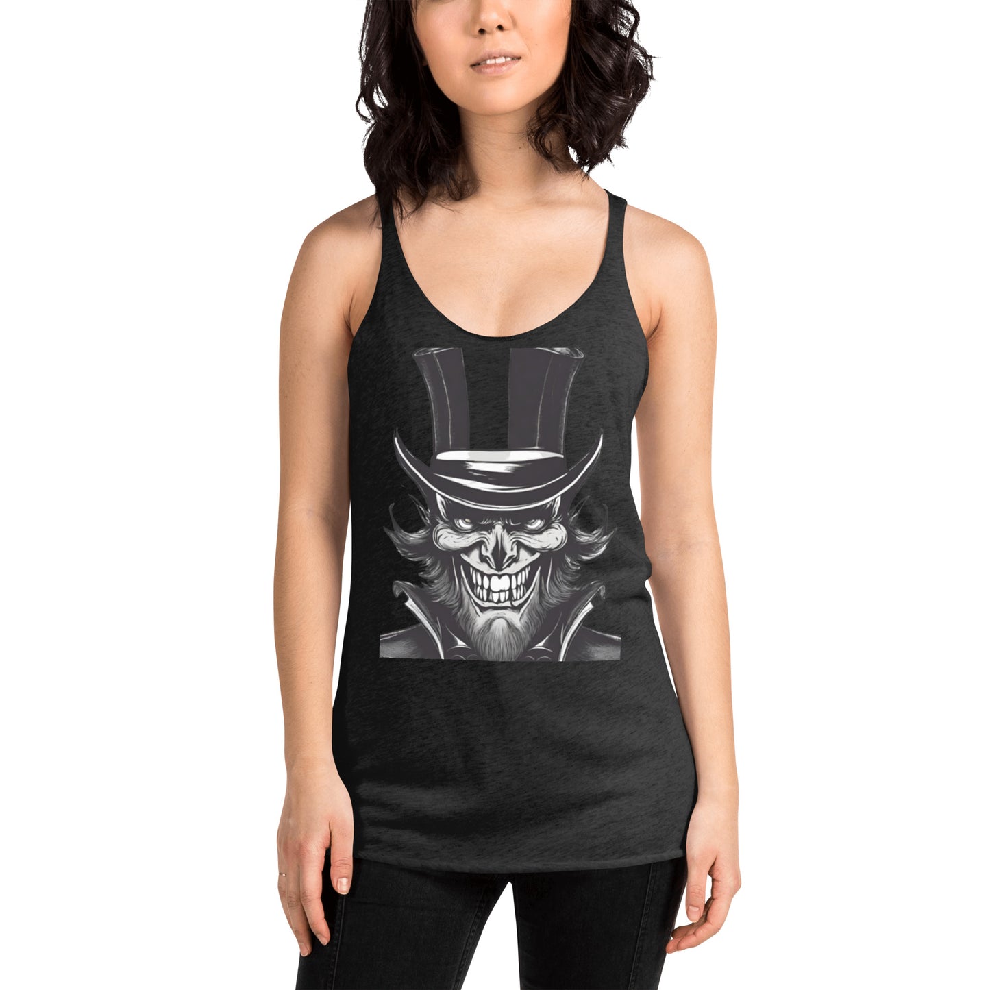 EVIL GRIN WOMEN'S RACERBACK TANK