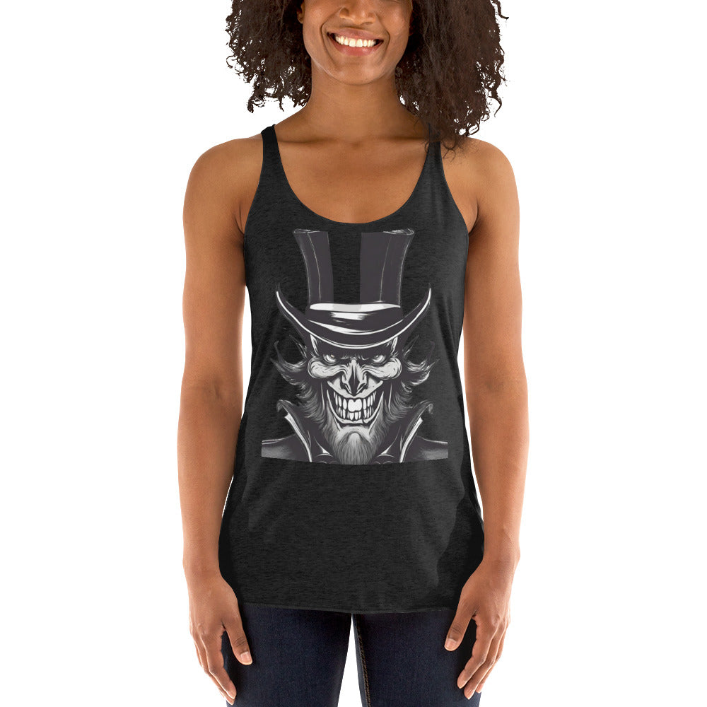 EVIL GRIN WOMEN'S RACERBACK TANK