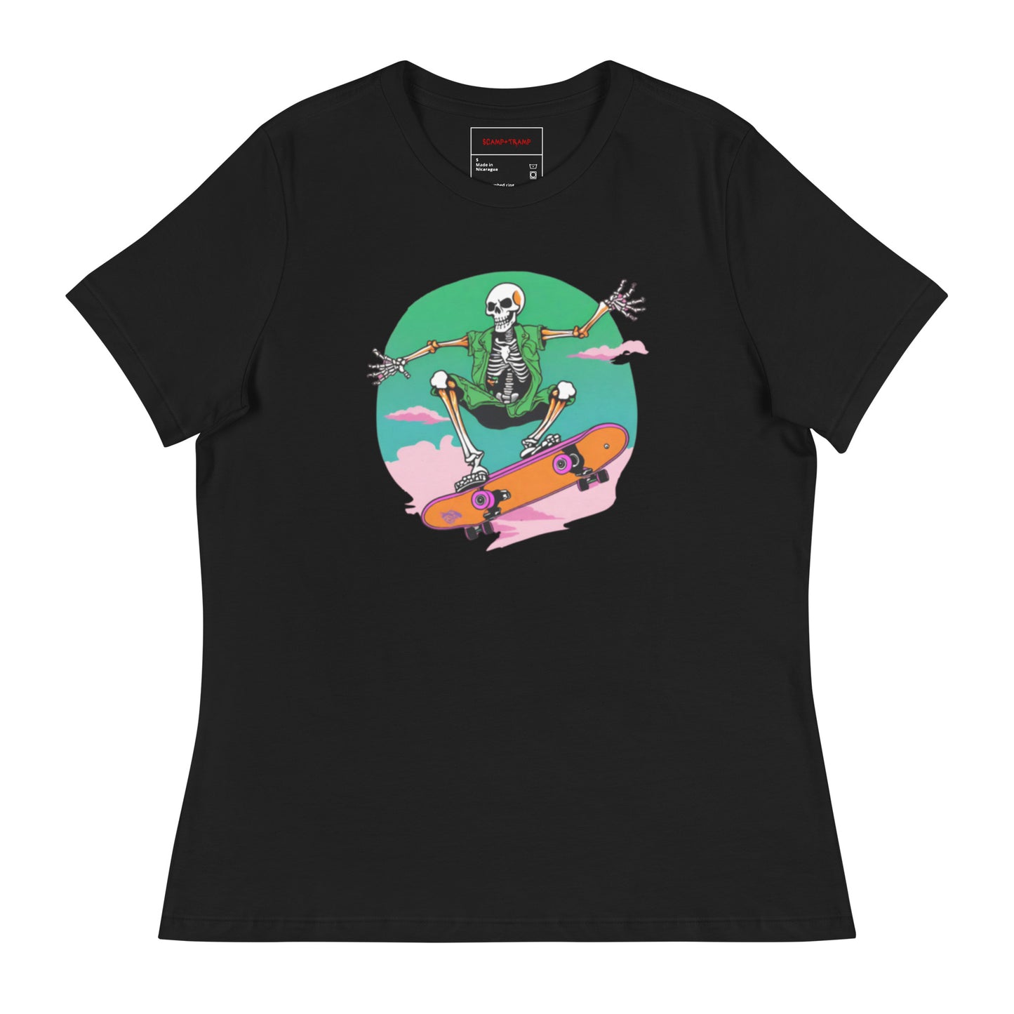 WOMEN'S SKATER DEAD TEE