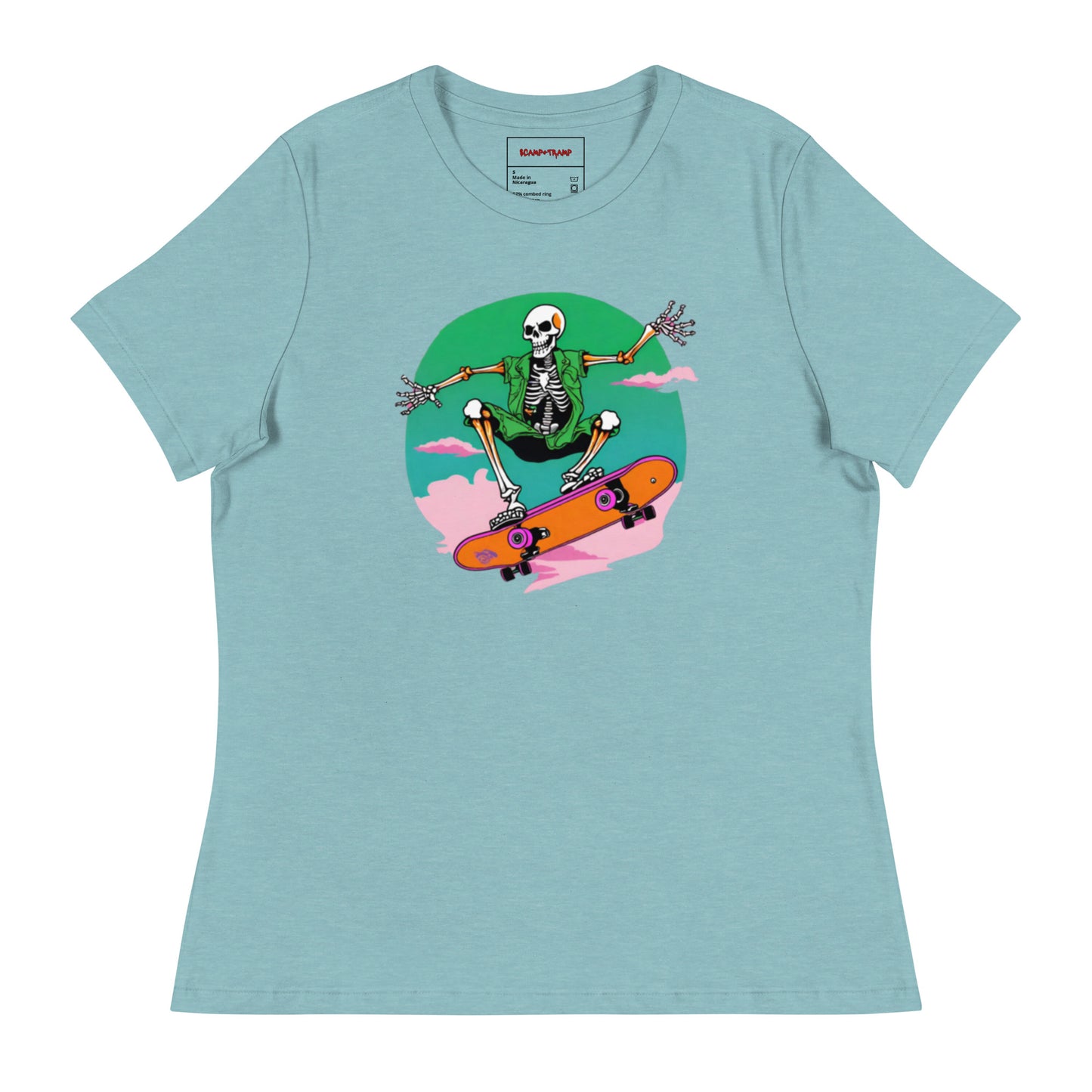 WOMEN'S SKATER DEAD TEE