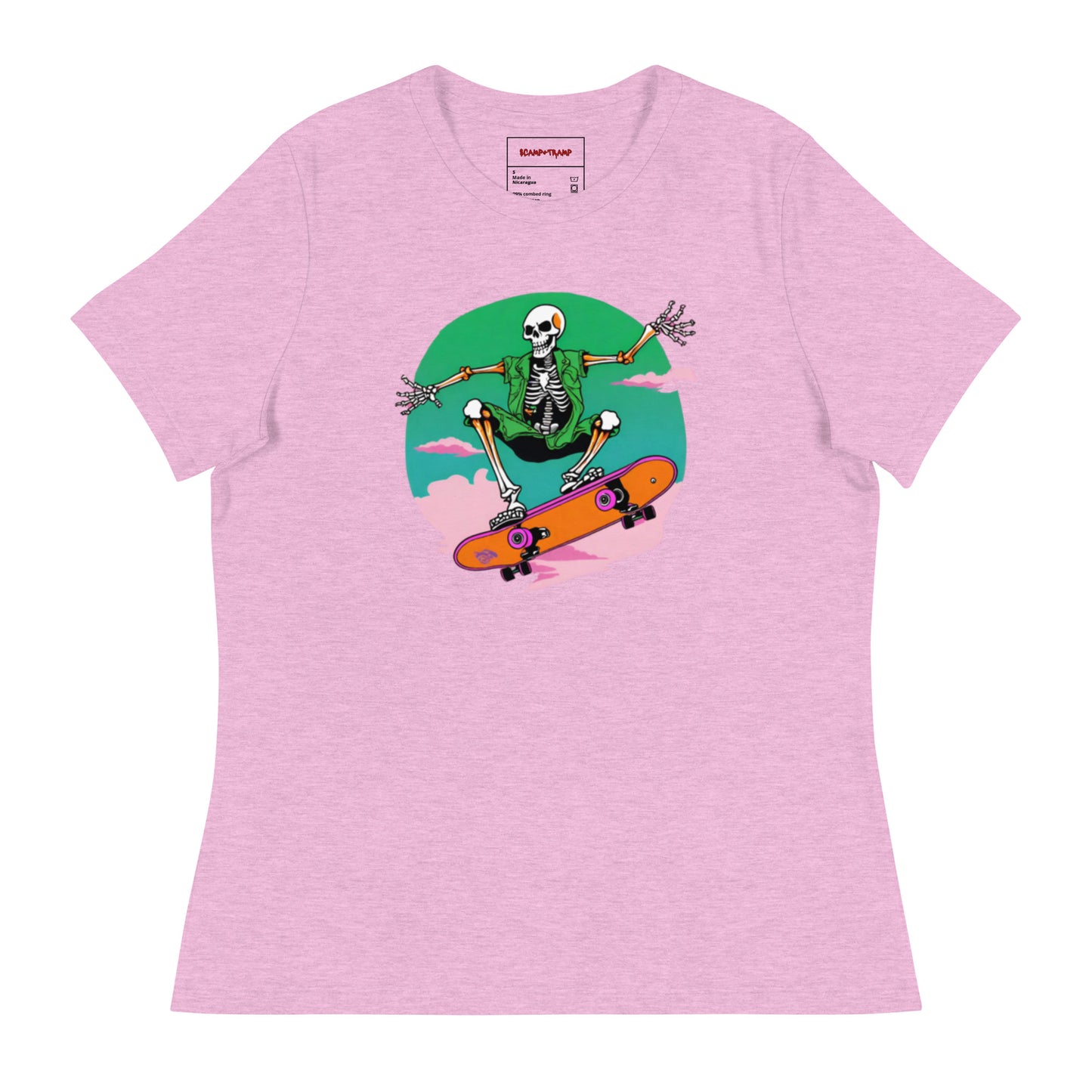 WOMEN'S SKATER DEAD TEE
