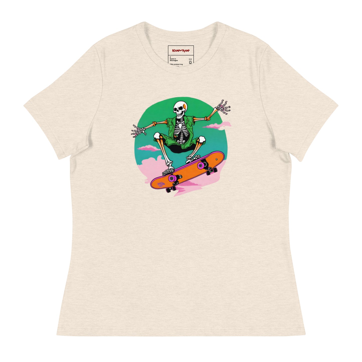 WOMEN'S SKATER DEAD TEE