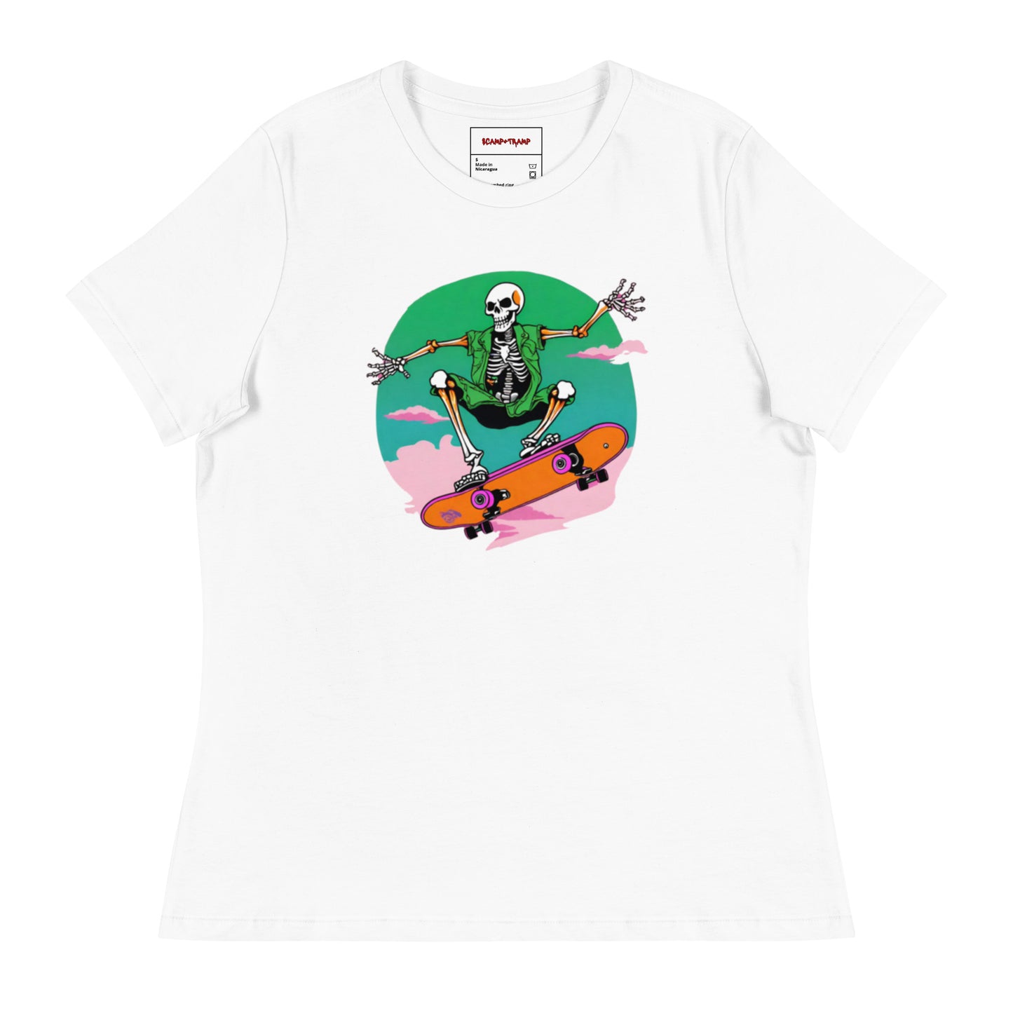 WOMEN'S SKATER DEAD TEE
