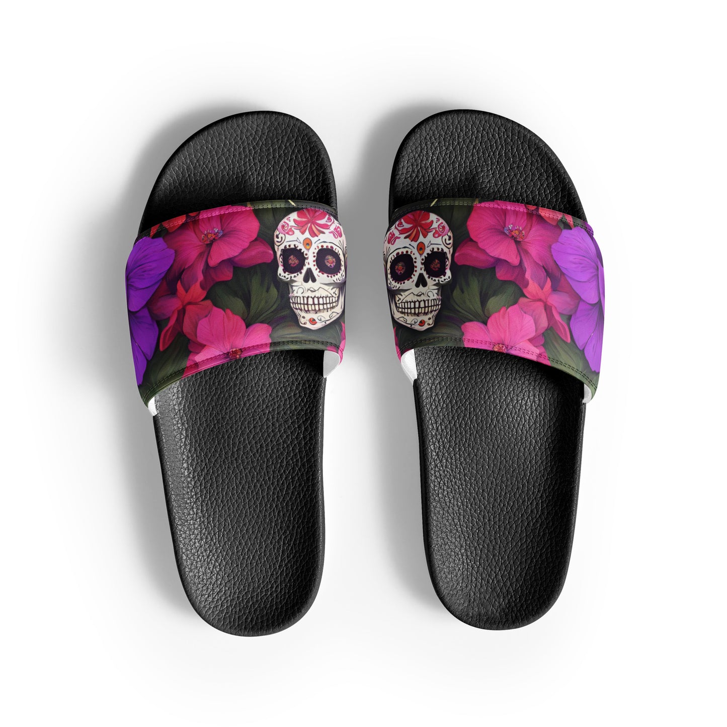 SUGAR SKULL RESORT WOMEN'S SLIDES