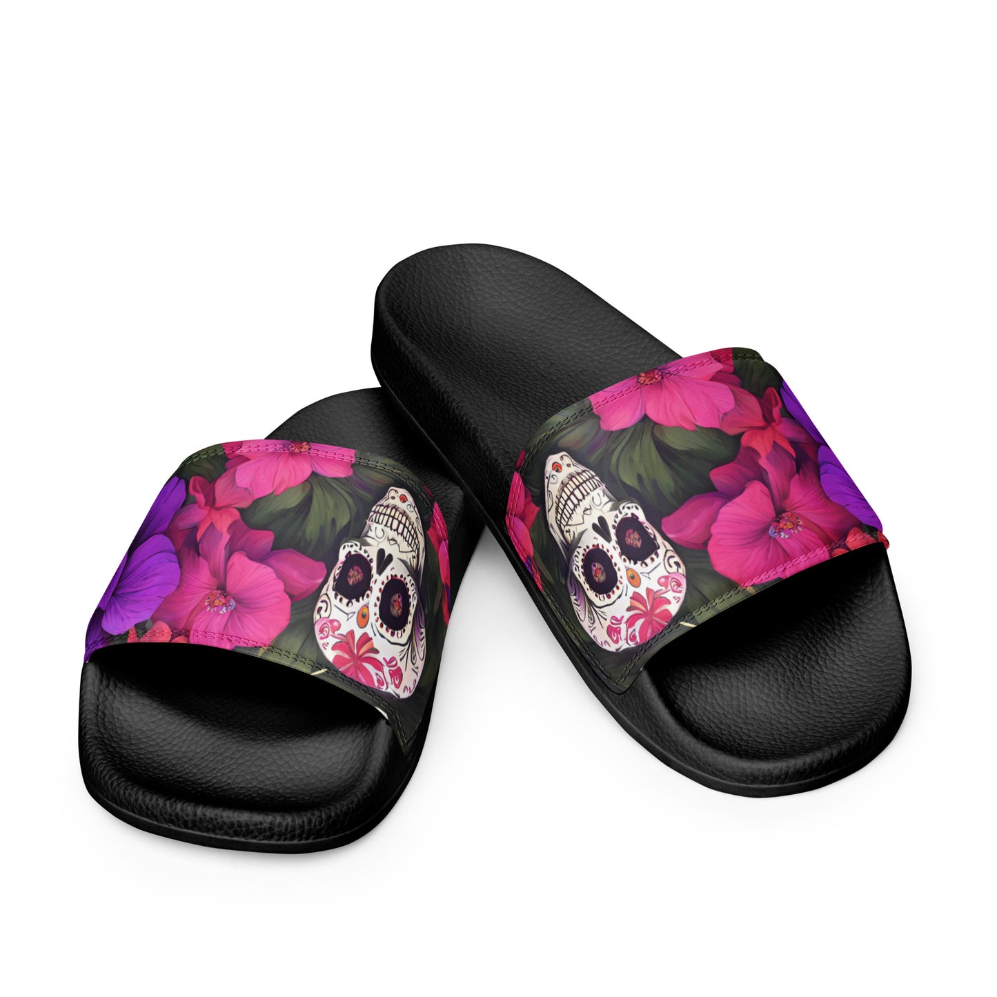 SUGAR SKULL RESORT WOMEN'S SLIDES