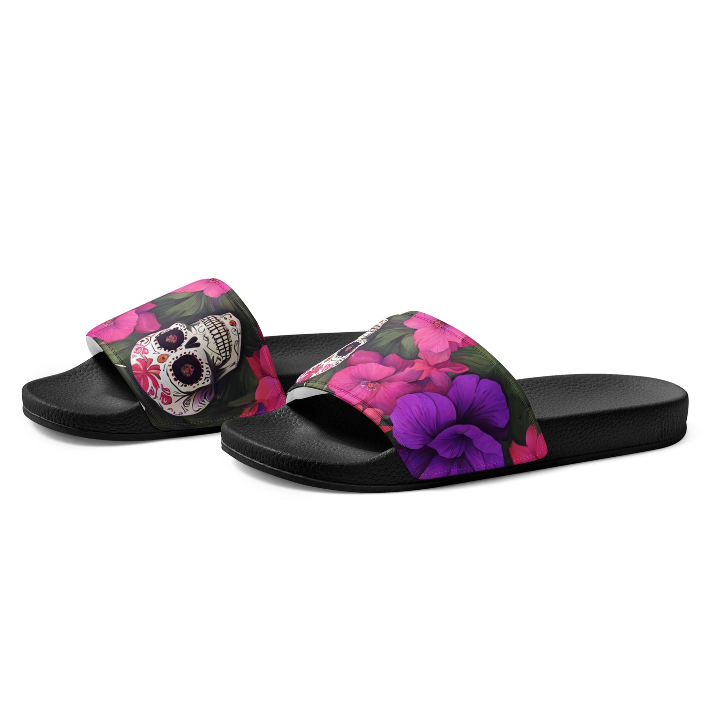 SUGAR SKULL RESORT WOMEN'S SLIDES